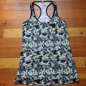 Floral Lululemon tank top